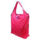 Nylon Foldable Waterproof Portable Mini Shopping Shoulder Grocery Bags Travel Accessory Rose