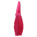 Nylon Foldable Waterproof Portable Mini Shopping Shoulder Grocery Bags Travel Accessory Rose