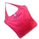 Nylon Foldable Waterproof Portable Mini Shopping Shoulder Grocery Bags Travel Accessory Rose