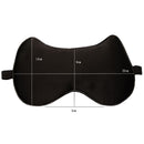 Large Silk Padded Blindfold Eye Mask Travel Sleeping Aid Eye Shade Cover
