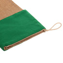 Canvas Reusable Candy Bottle Wine Bag Holder Organiser Holiday Party Christmas Xmas Decor 2