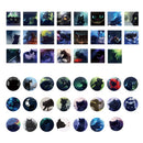 46pcs set Special Sealing Sticker Envelope Seal New -