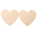Pack of 10 Sets Love Heart Shape Gift Greeting Card Wedding Party Card with Envelope THANK YOU