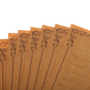 Pack of 8 Vintage Letter Pad Paper Letter Form Note Paper Writing Paper Stationery