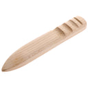 New Leather Wood Craft Edge Slicker Multi-Size Wood Burnisher Wood Color