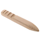 New Leather Wood Craft Edge Slicker Multi-Size Wood Burnisher Wood Color