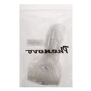 Leathercraft Nylon Hammer Stainless Steel Handle for DIY Leather Sewing Tool White