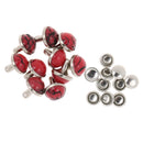 Pack of 10 Dome Mushroom Cap Rivet Stud Spike Nail Buttons DIY Leathercraft 8.5mm