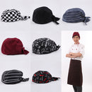 Men Women Catering Chef Cook Bakers Restaurant Cafe Use Headwrap Bandana Hat Head Do Tied Cap Black