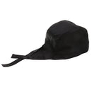 Men Women Catering Chef Cook Bakers Restaurant Cafe Use Headwrap Bandana Hat Head Do Tied Cap Black