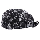 Men Women Catering Chef Cook Bakers Charms Restaurant Cafe Use Headwrap Bandana Hat Head Do Tied Cap Print Pattern Charms