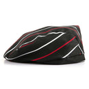 Men Fashionable Chef Restaurant Work Wear Cafe Bar Waiter Beret Hats Cap Red White Stripe Charms