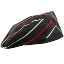 Men Fashionable Chef Restaurant Work Wear Cafe Bar Waiter Beret Hats Cap Red White Stripe Charms