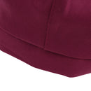 Men Women Fashionable Chef Hats Restaurant Work Wear Cafe Bar Waiter Waitress Beret Cap Wine Red