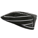 Men Women Fashionable Chef Hats Restaurant Work Wear Cafe Bar Waiter Waitress Beret Cap White Stripe Charms