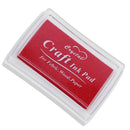 Ink Pad Korea Stationery DIY Craft For Paper Fabric Wood Red