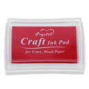 Ink Pad Korea Stationery DIY Craft For Paper Fabric Wood Red