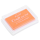Ink Pad Korea Stationery DIY Craft For Paper Fabric Wood Orange And Yellow