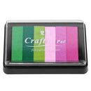 Fashion Ink Pad Korea Stationery DIY Craft for Paper Fabric Wood Colorful Rainbow