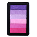 Ink Pad Korea Stationery DIY Craft for Paper Fabric Wood Colorful Rainbow 2
