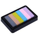 Fashion Ink Pad Korea Stationery DIY Craft for Paper Fabric Wood Colorful Rainbow 3