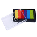 Fashion Ink Pad Korea Stationery DIY Craft for Paper Fabric Wood Colorful Rainbow 5