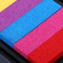 Ink Pad Korea Stationery DIY Craft for Paper Fabric Wood Colorful Rainbow 6