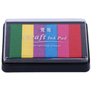 Ink Pad Korea Stationery DIY Craft for Paper Fabric Wood Colorful Rainbow 6