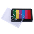 Ink Pad Korea Stationery DIY Craft for Paper Fabric Wood Colorful Rainbow 6