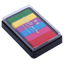 Ink Pad Korea Stationery DIY Craft for Paper Fabric Wood Colorful Rainbow 6