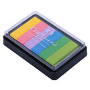 Fashion Ink Pad Korea Stationery DIY Craft for Paper Fabric Wood Colorful Rainbow 8
