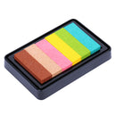 Fashion Ink Pad Korea Stationery DIY Craft for Paper Fabric Wood Colorful Rainbow 9