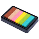 Fashion Ink Pad Korea Stationery DIY Craft for Paper Fabric Wood Colorful Rainbow 9