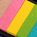 Fashion Ink Pad Korea Stationery DIY Craft for Paper Fabric Wood Colorful Rainbow 9