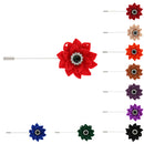 Vintage Wedding Bridal Flower Crystal Brooches Evening party Birthday Engagement Accessory
