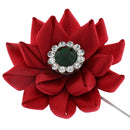Vintage Wedding Bridal Flower Crystal Brooches Evening party Birthday Engagement Accessory