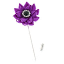 Fashionable Rhinestone Crystal Flower Brooch Pin Wedding Party Supplies