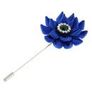 Fashionable Rhinestone Crystal Flower Brooch Pin Up Accessory Wedding Party Supplies