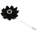Vintage Rhinestone Crystal Flower Brooch Pin Up Accessory Wedding Party Supplies
