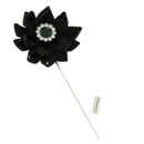 Vintage Rhinestone Crystal Flower Brooch Pin Up Accessory Wedding Party Supplies