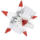 Glitter Christmas Tree Ornament Decoration Christmas Tree Top Star Xmas Topper Star