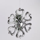 Flower Christmas Tree Ornaments Xmas Home Hanging Decoration Door Window Decor