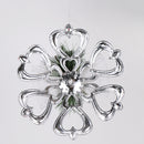 Flower Christmas Tree Ornaments Xmas Home Hanging Decoration Door Window Decor