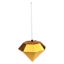 Cute Wonderful Shimmering Diamond Topper For Christmas Tree Decor Hanging Ornament Gift Gold M