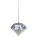 Cute Wonderful Shimmering Diamond Topper For Christmas Tree Decor Hanging Ornament Gift Silver S