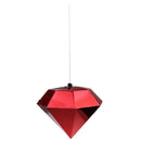Cute Wonderful Shimmering Diamond Topper For Christmas Tree Decor Hanging Ornament Gift Red S