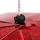 Cute Wonderful Shimmering Diamond Topper For Christmas Tree Decor Hanging Ornament Gift Red S