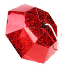 Cute Wonderful Shimmering Diamond Topper For Christmas Tree Decor Hanging Ornament Gift Red S