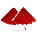 Cute Wonderful Shimmering Diamond Topper For Christmas Tree Decor Hanging Ornament Gift Red S