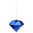 Cute Wonderful Shimmering Diamond Topper For Christmas Tree Decor Hanging Ornament Gift Blue L